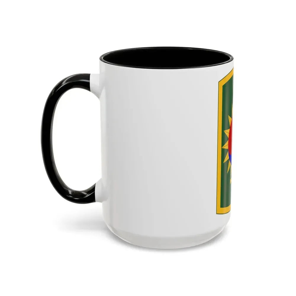 8th Military Police Brigade (U.S. Army) Accent Coffee Mug - Go Mug Yourself