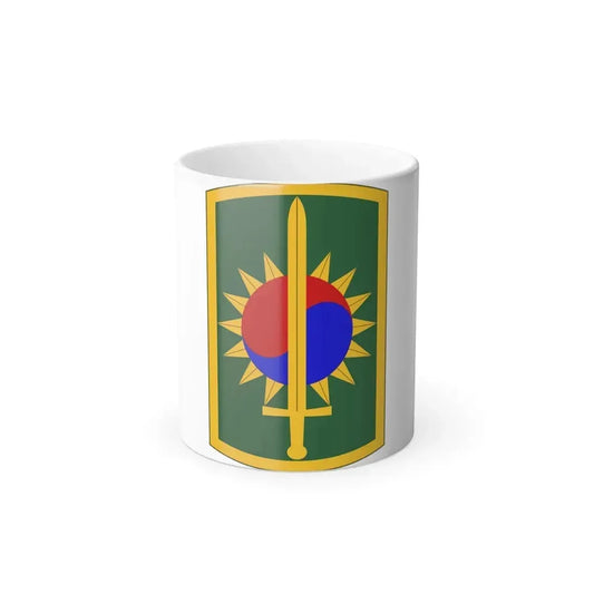 8th Military Police Brigade (U.S. Army) Color Changing Coffee Mug 11oz - Go Mug Yourself
