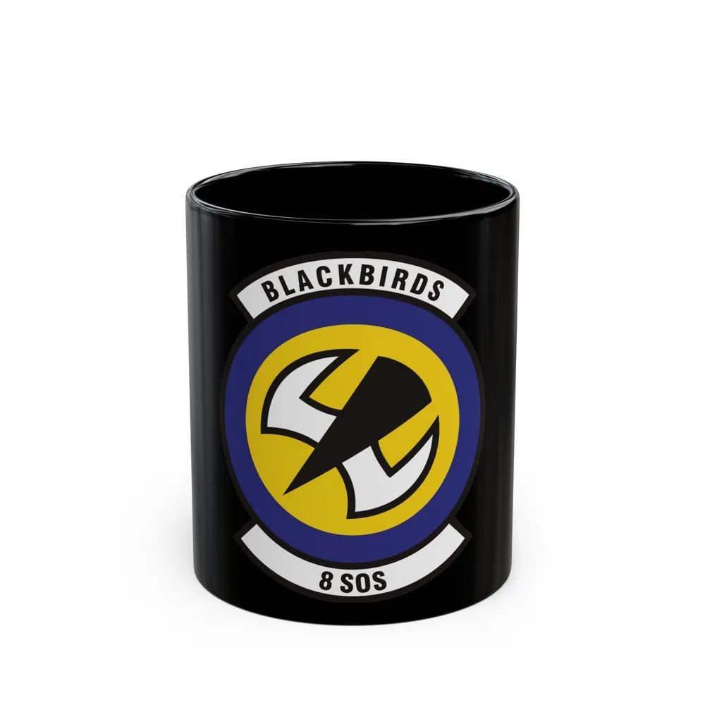 8th Special Operations Squadron (U.S. Air Force) Black Coffee Mug-11oz-Go Mug Yourself