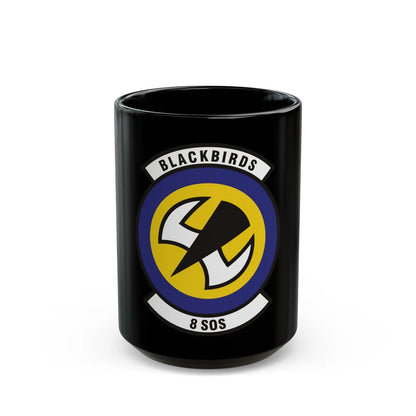 8th Special Operations Squadron (U.S. Air Force) Black Coffee Mug-15oz-Go Mug Yourself