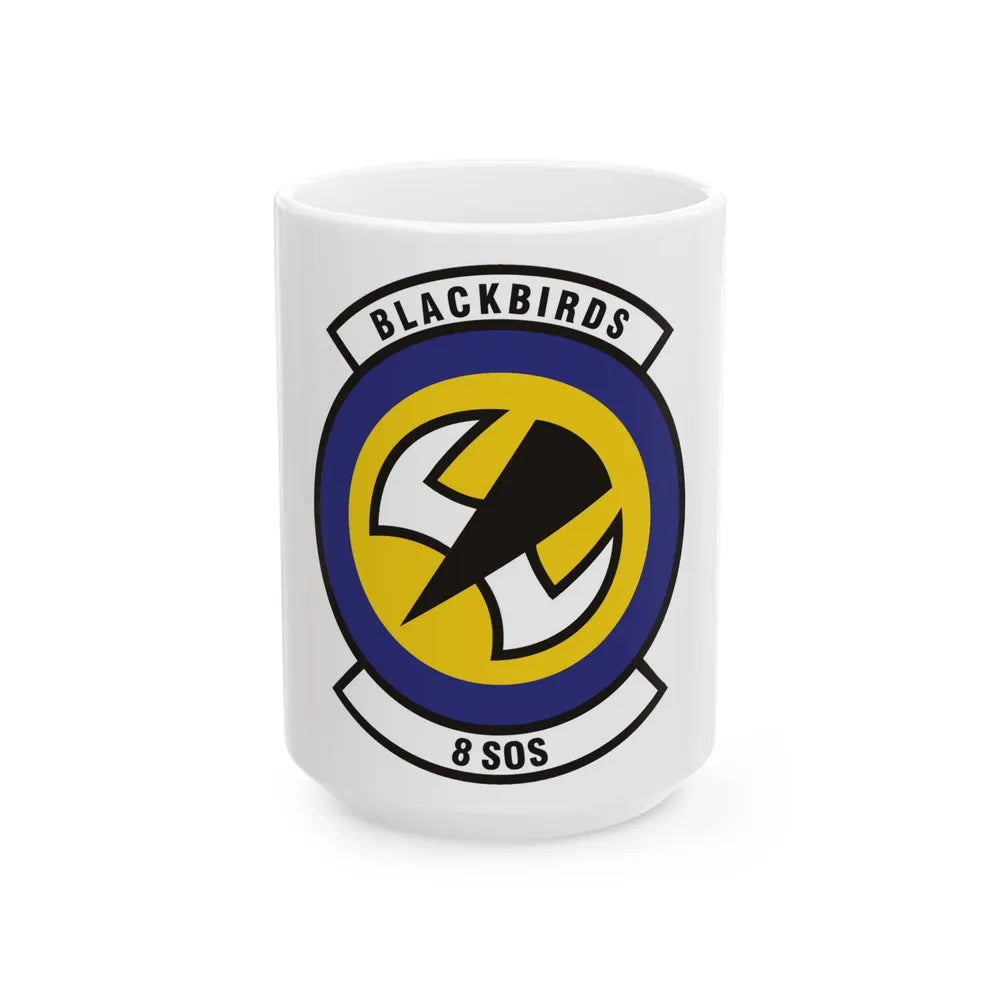 8th Special Operations Squadron (U.S. Air Force) White Coffee Mug-15oz-Go Mug Yourself