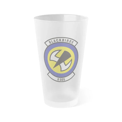 8th Special Operations Squadron (U.S. Air Force) Frosted Pint Glass 16oz 16oz Frosted - Go Mug Yourself