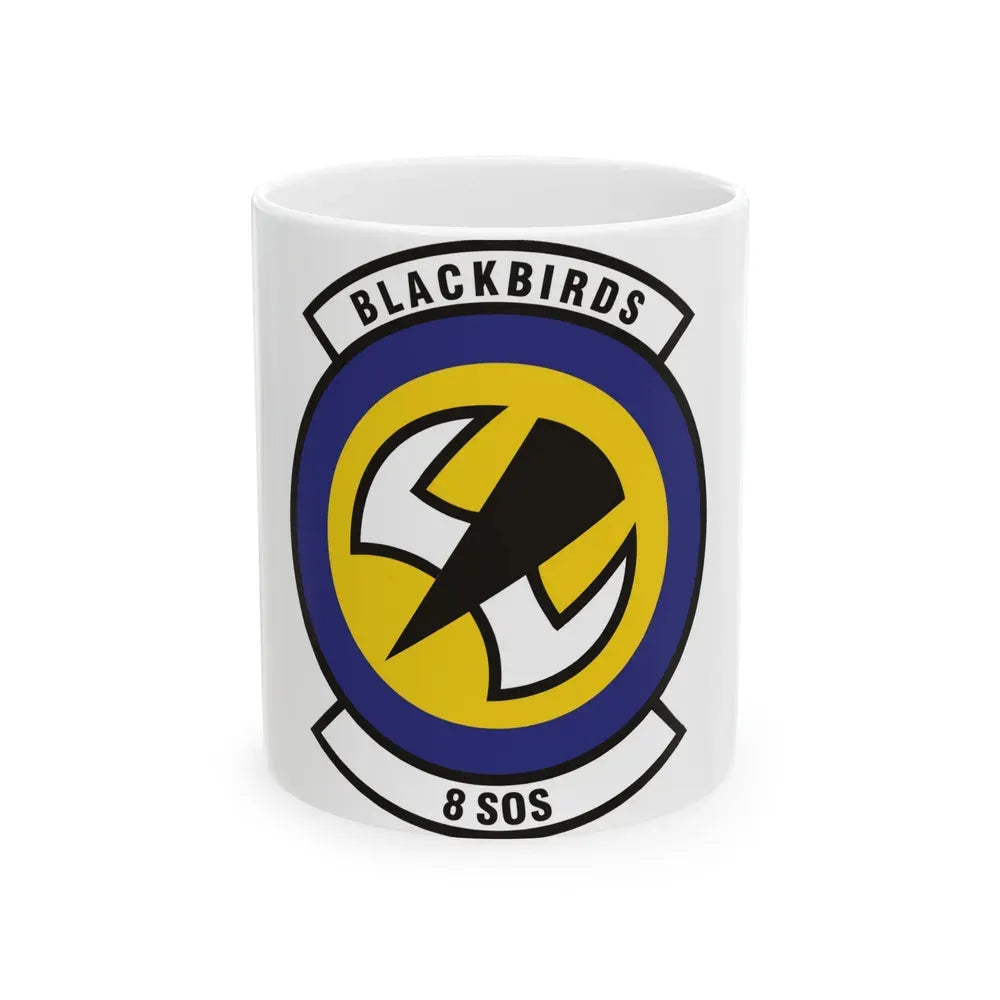 8th Special Operations Squadron (U.S. Air Force) White Coffee Mug 11oz - Go Mug Yourself