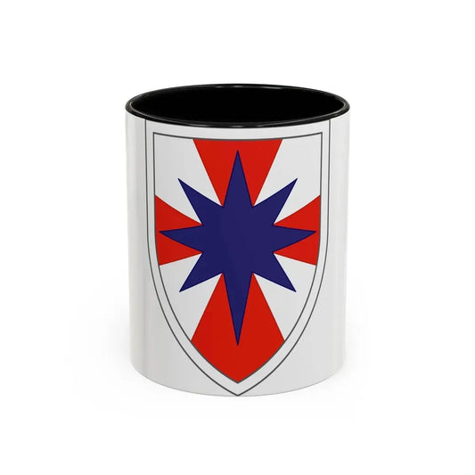 8th Theater Sustainment Command (U.S. Army) Accent Coffee Mug 11oz Black - Go Mug Yourself