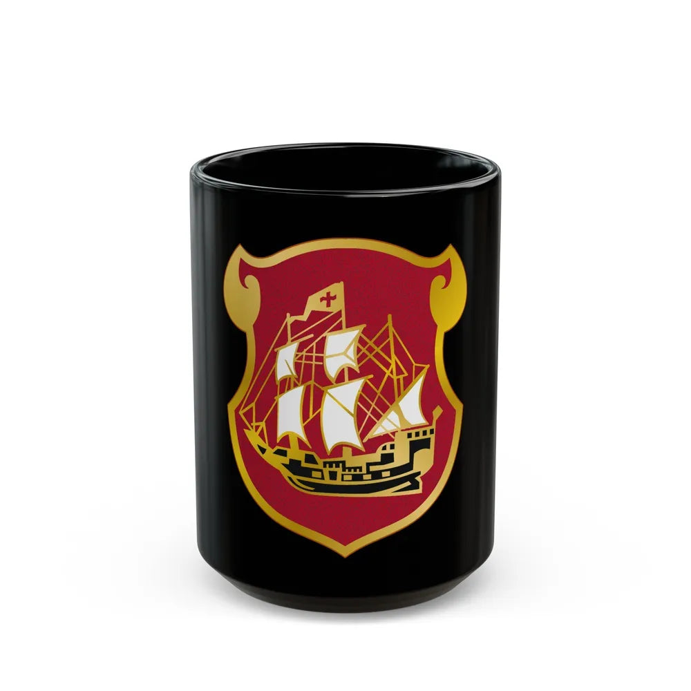 9 Antiaircraft Artillery Gun Battalion (U.S. Army) Black Coffee Mug-15oz-Go Mug Yourself