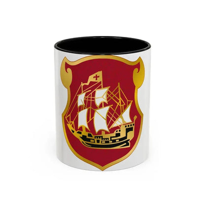 9 Antiaircraft Artillery Gun Battalion (U.S. Army) Accent Coffee Mug 11oz Black - Go Mug Yourself