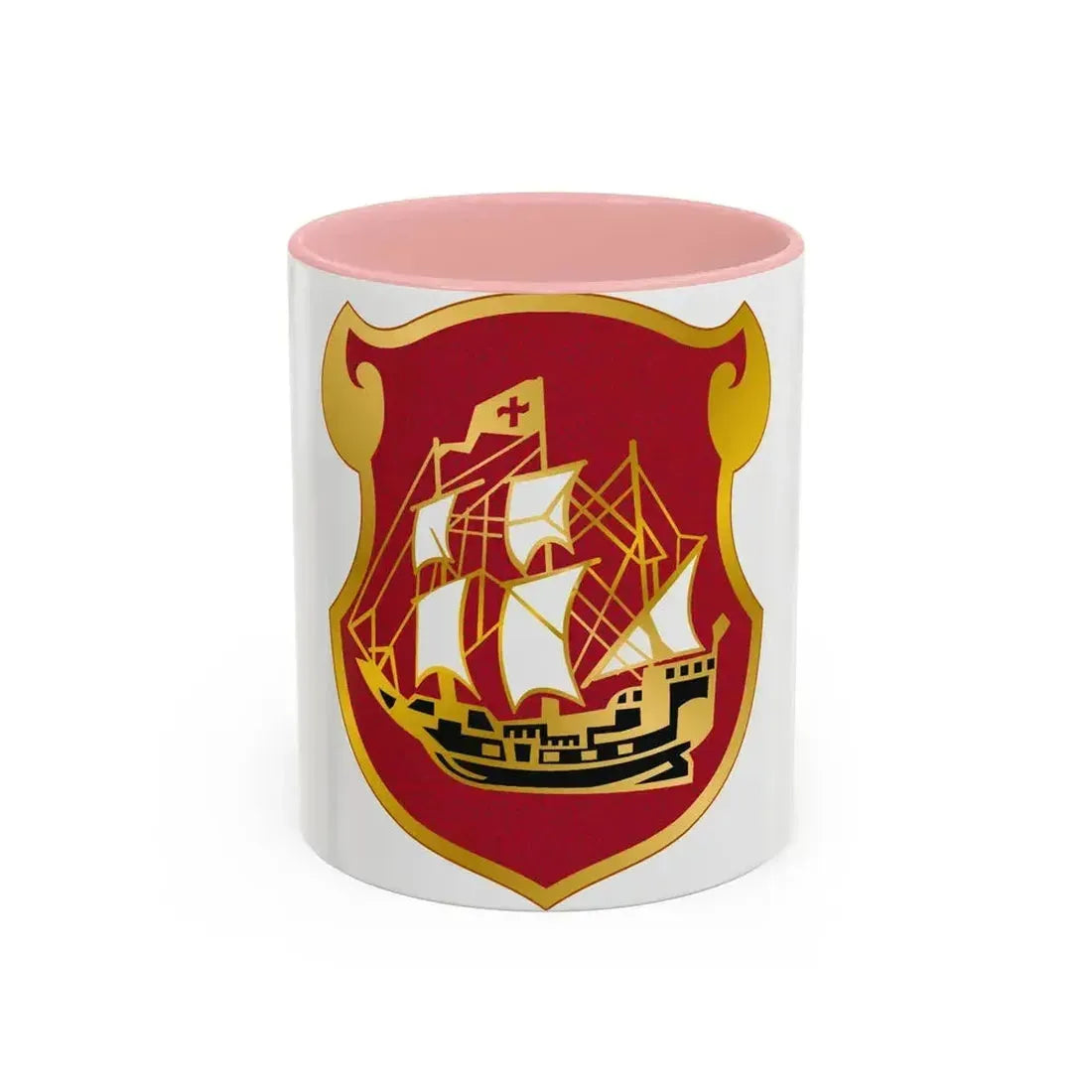 9 Antiaircraft Artillery Gun Battalion (U.S. Army) Accent Coffee Mug 11oz Pink - Go Mug Yourself
