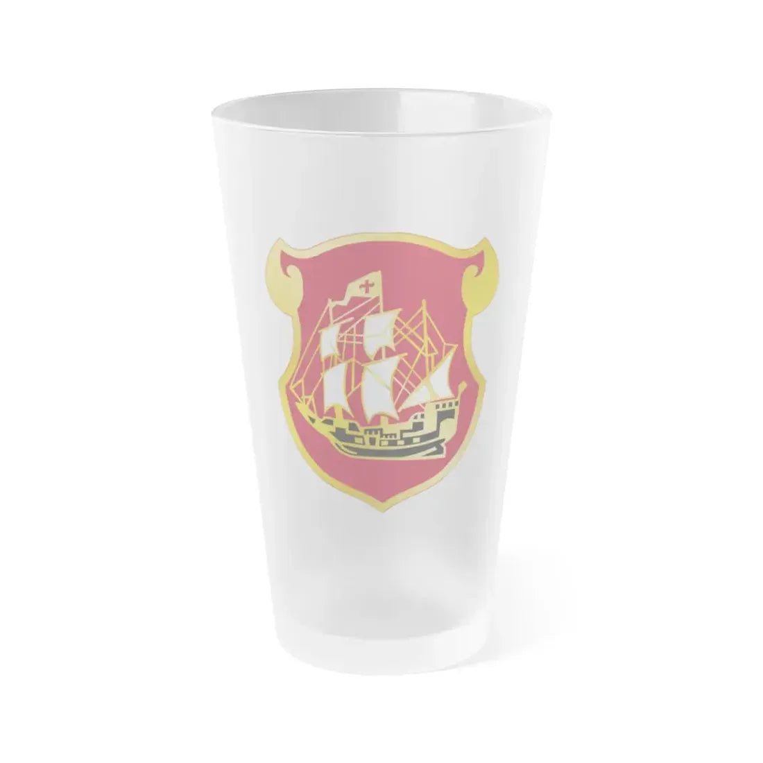 9 Antiaircraft Artillery Gun Battalion (U.S. Army) Frosted Pint Glass 16oz Default Title - Go Mug Yourself