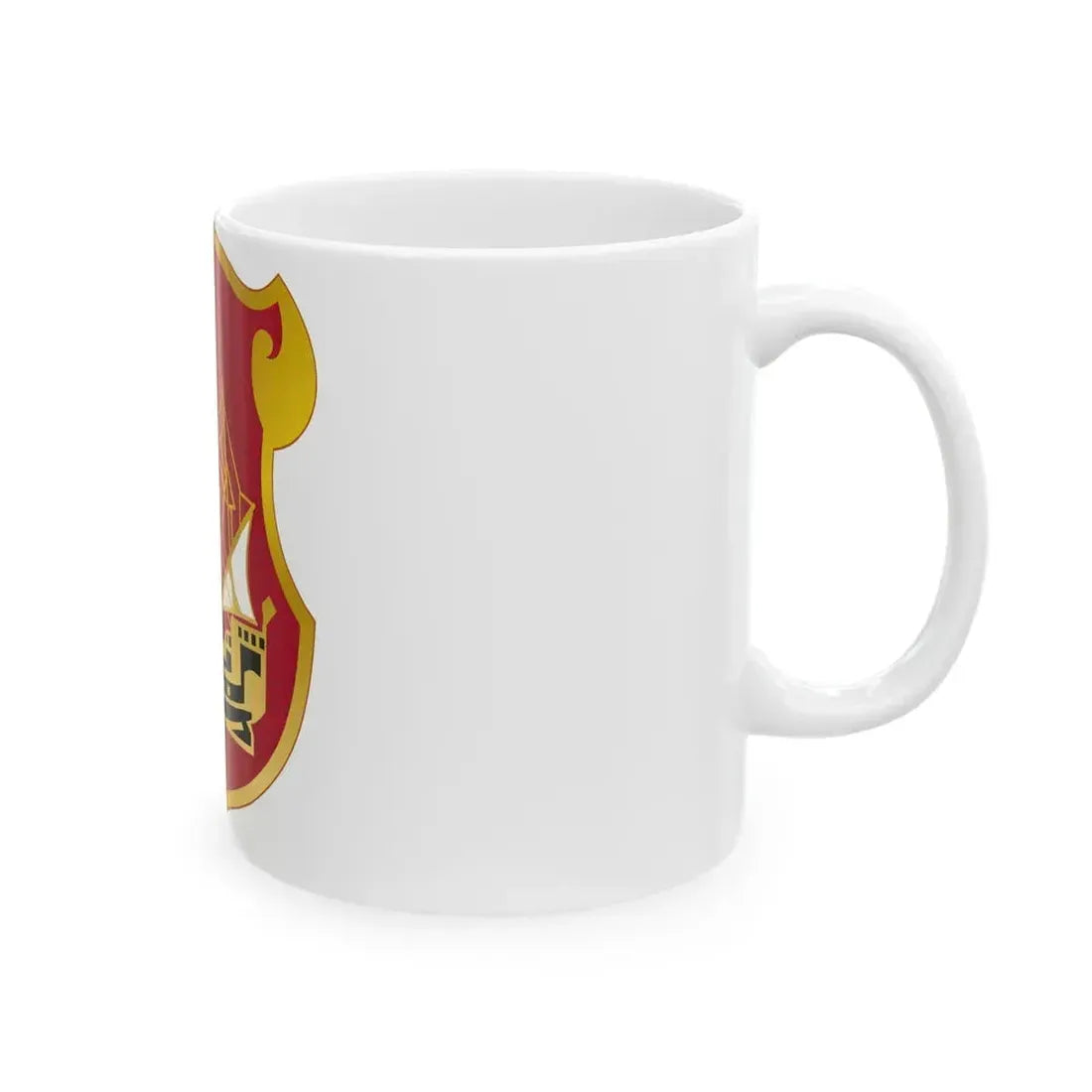 9 Antiaircraft Artillery Gun Battalion (U.S. Army) White Coffee Mug - Go Mug Yourself