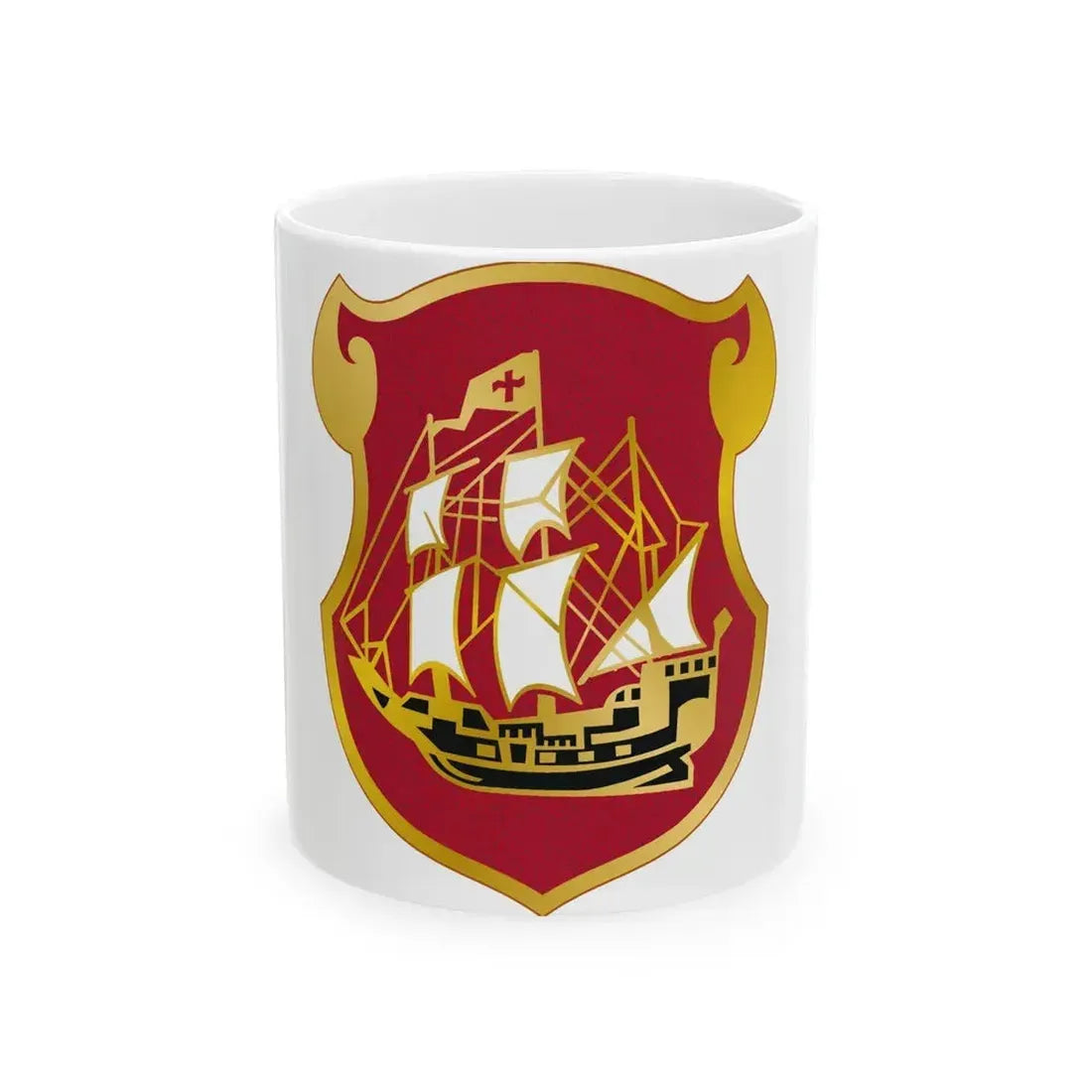 9 Antiaircraft Artillery Gun Battalion (U.S. Army) White Coffee Mug - Go Mug Yourself