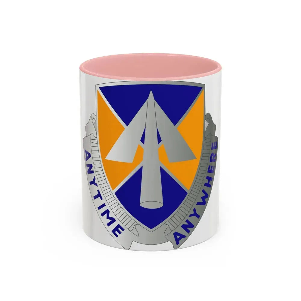 9 Aviation Regiment (U.S. Army) Accent Coffee Mug 11oz Pink - Go Mug Yourself