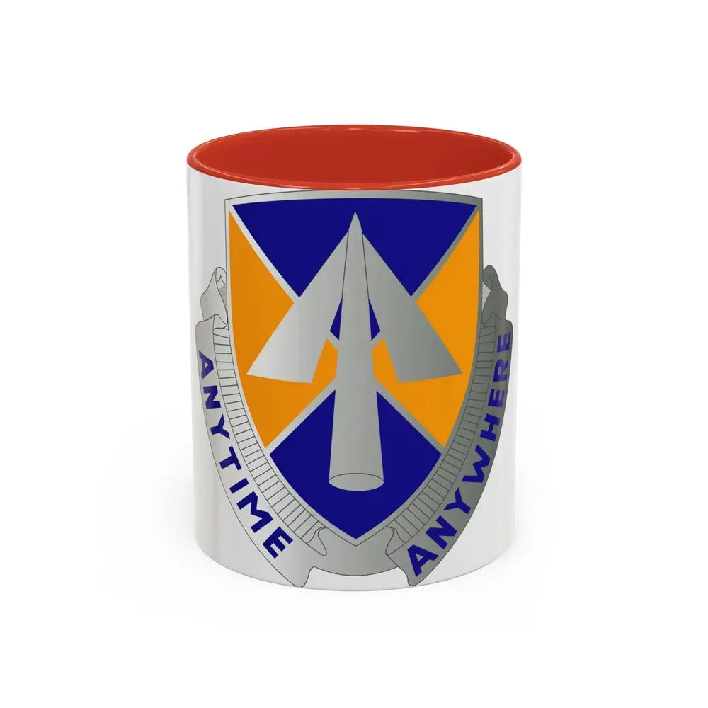 9 Aviation Regiment (U.S. Army) Accent Coffee Mug 11oz Red - Go Mug Yourself