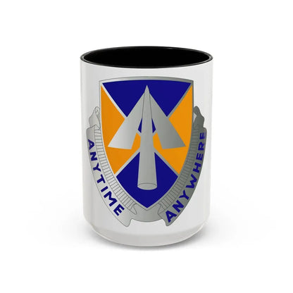 9 Aviation Regiment (U.S. Army) Accent Coffee Mug 15oz Black - Go Mug Yourself