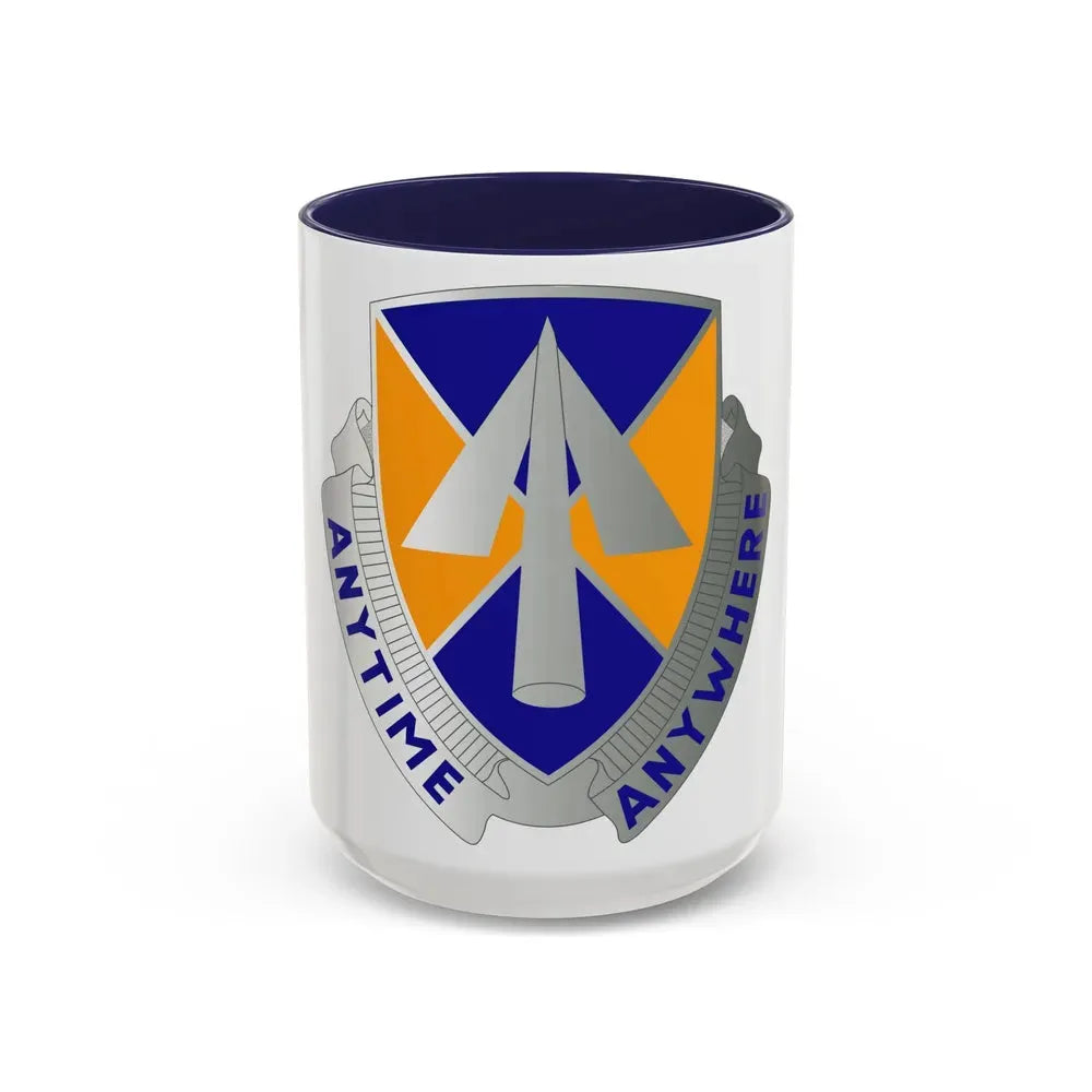 9 Aviation Regiment (U.S. Army) Accent Coffee Mug 15oz Navy - Go Mug Yourself