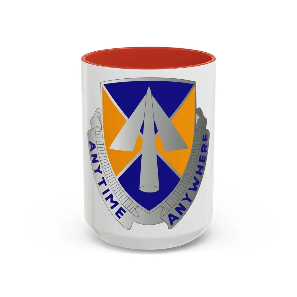 9 Aviation Regiment (U.S. Army) Accent Coffee Mug 15oz Red - Go Mug Yourself