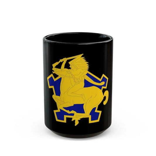 9 Cavalry Regiment (U.S. Army) Black Coffee Mug-15oz-Go Mug Yourself