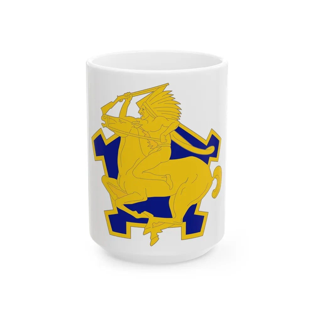 9 Cavalry Regiment (U.S. Army) White Coffee Mug-15oz-Go Mug Yourself