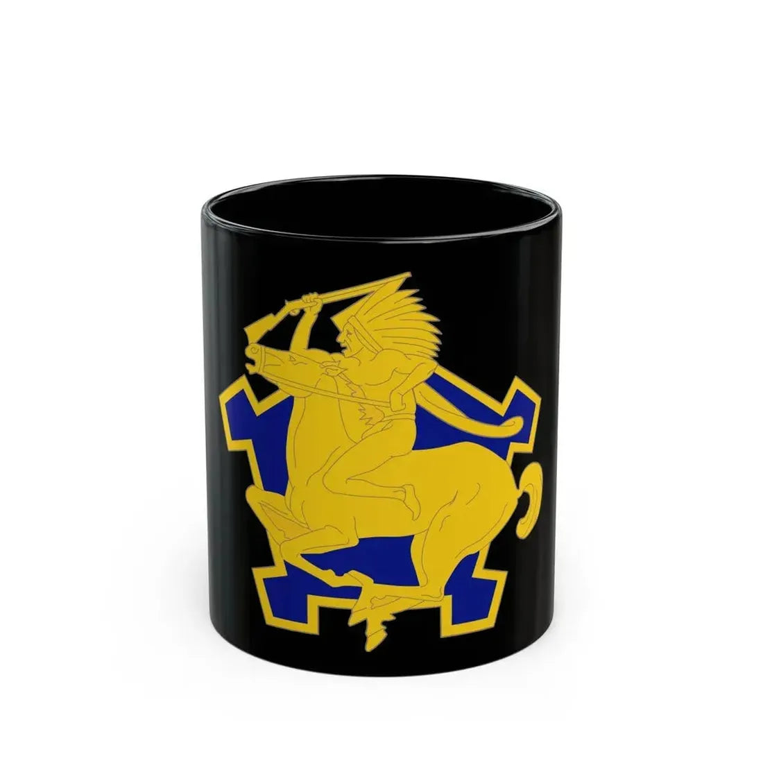 9 Cavalry Regiment (U.S. Army) Black Coffee Mug 11oz - Go Mug Yourself