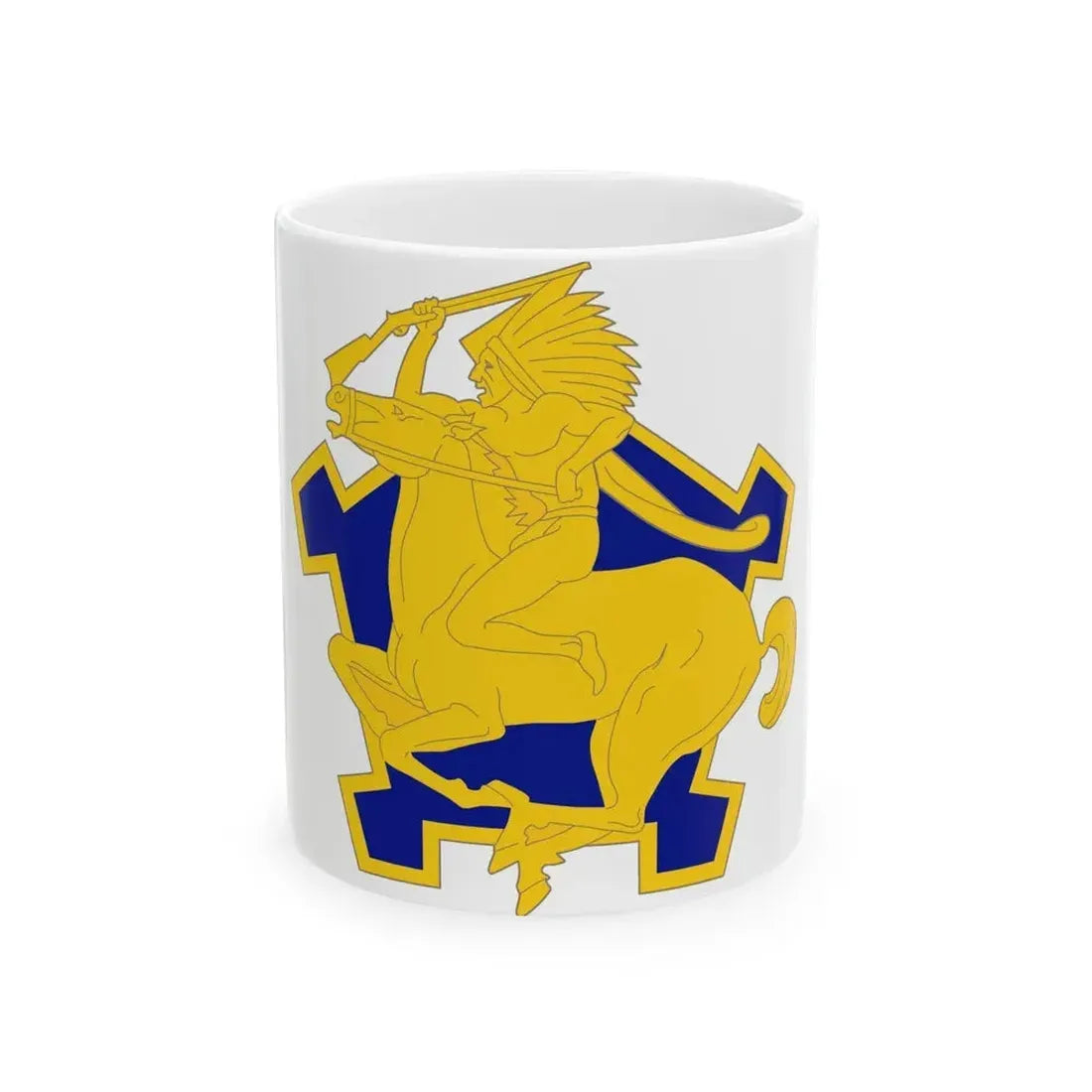 9 Cavalry Regiment (U.S. Army) White Coffee Mug 11oz - Go Mug Yourself