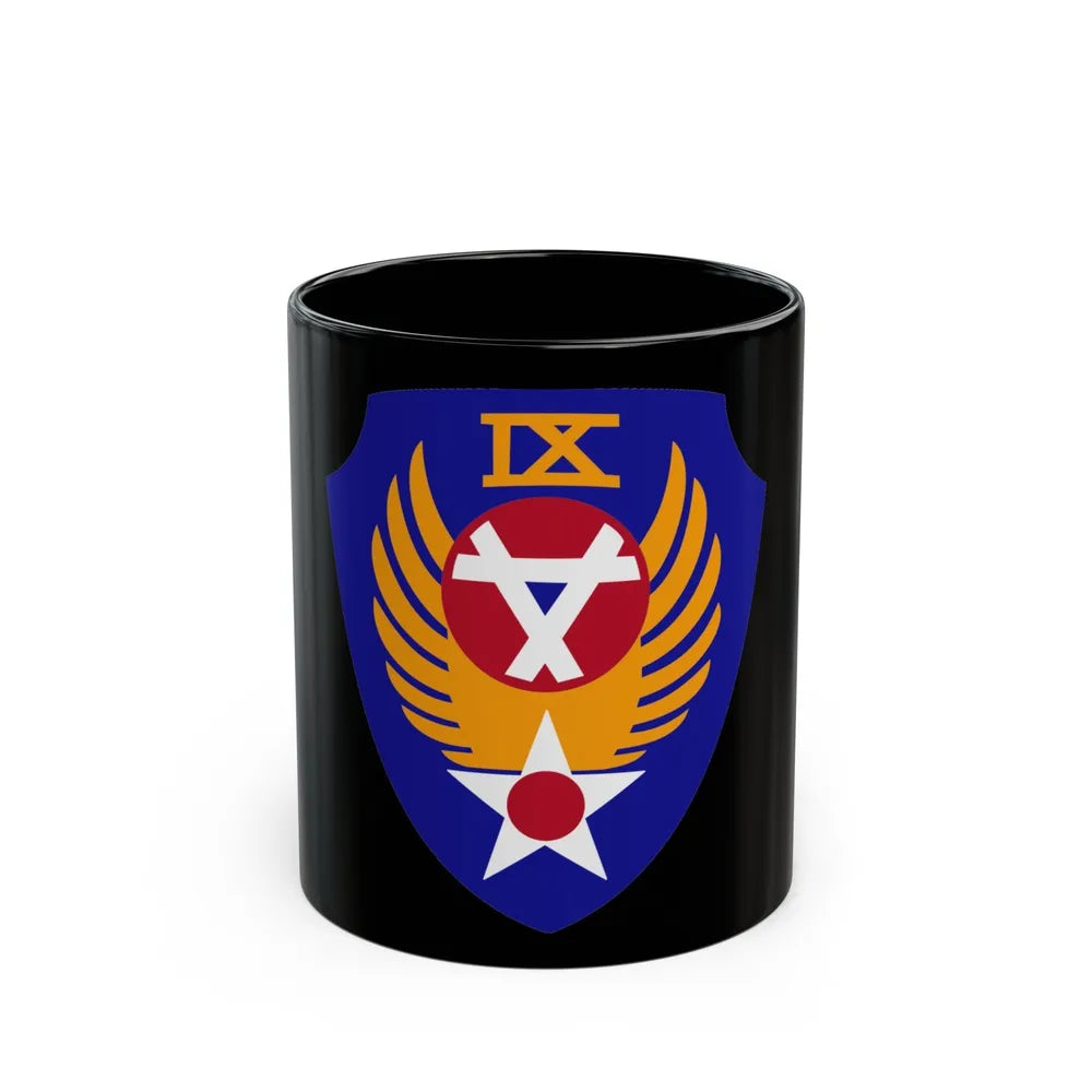 9 Engineer Command (U.S. Army) Black Coffee Mug-11oz-Go Mug Yourself