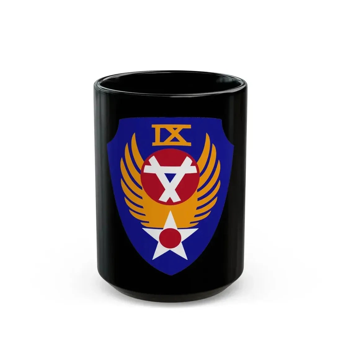9 Engineer Command (U.S. Army) Black Coffee Mug 15oz - Go Mug Yourself