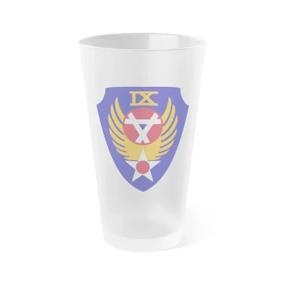 9 Engineer Command (U.S. Army) Frosted Pint Glass 16oz Default Title - Go Mug Yourself