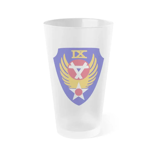 9 Engineer Command (U.S. Army) Frosted Pint Glass 16oz Default Title - Go Mug Yourself