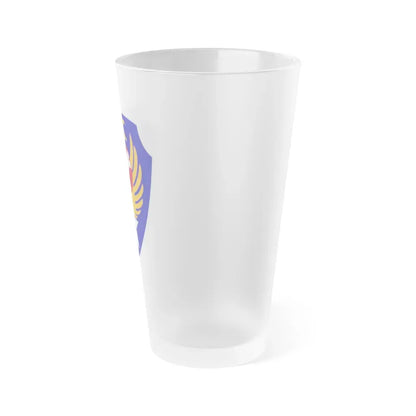 9 Engineer Command (U.S. Army) Frosted Pint Glass 16oz - Go Mug Yourself
