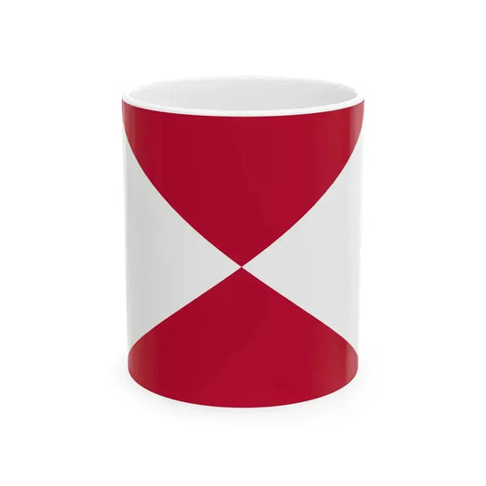 9 Flag (United States) White Coffee Mug 11oz - Go Mug Yourself