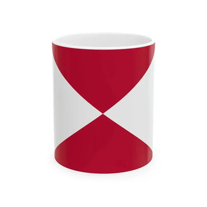 9 Flag (United States) White Coffee Mug 11oz - Go Mug Yourself