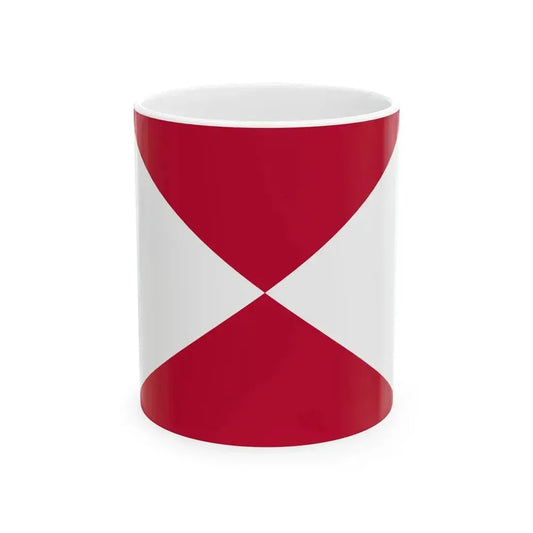 9 Flag (United States) White Coffee Mug 11oz - Go Mug Yourself