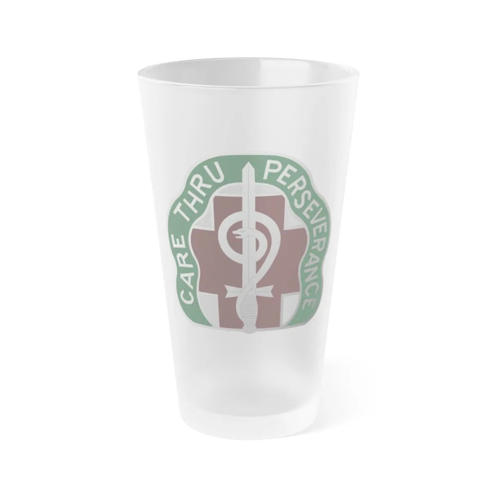 9 Hospital Center (U.S. Army) Frosted Pint Glass 16oz-Go Mug Yourself