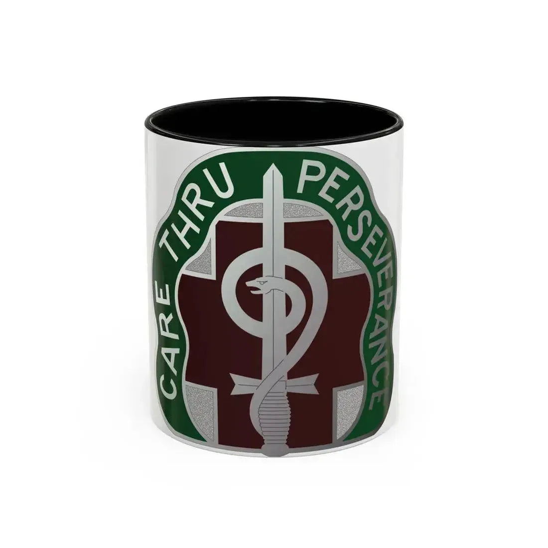 9 Hospital Center (U.S. Army) Accent Coffee Mug 11oz Black - Go Mug Yourself
