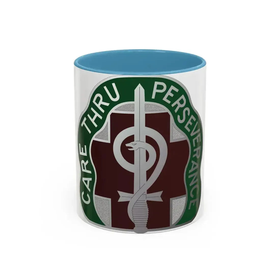 9 Hospital Center (U.S. Army) Accent Coffee Mug 11oz Light Blue - Go Mug Yourself