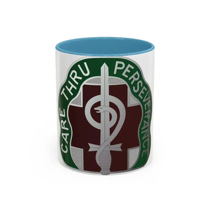 9 Hospital Center (U.S. Army) Accent Coffee Mug 11oz Light Blue - Go Mug Yourself