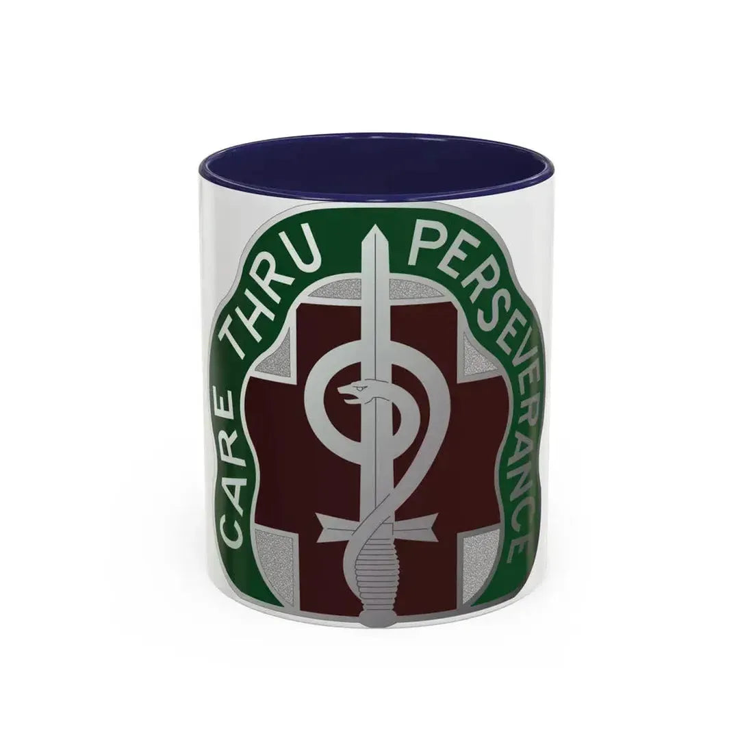 9 Hospital Center (U.S. Army) Accent Coffee Mug 11oz Navy - Go Mug Yourself