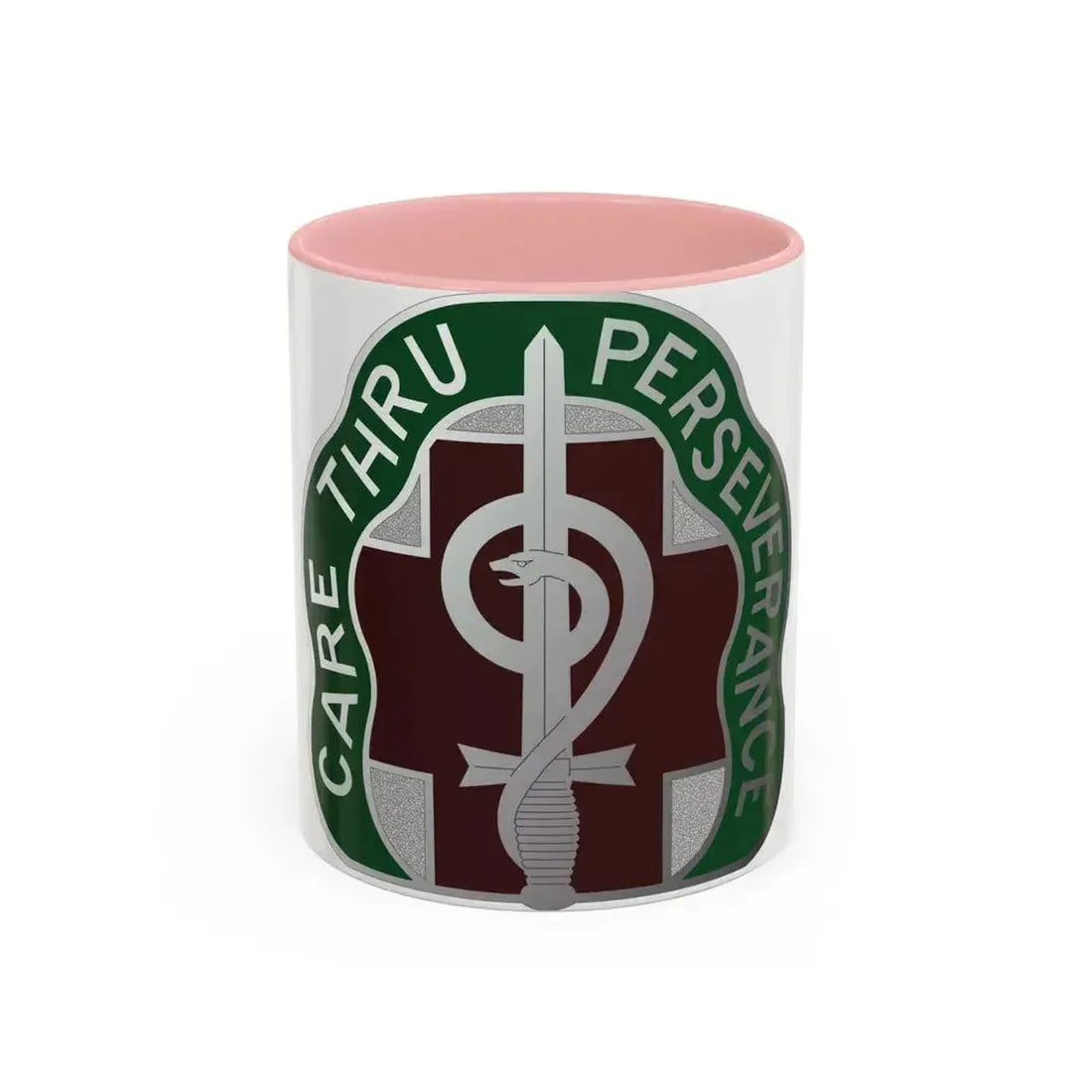 9 Hospital Center (U.S. Army) Accent Coffee Mug 11oz Pink - Go Mug Yourself