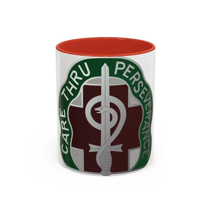 9 Hospital Center (U.S. Army) Accent Coffee Mug 11oz Red - Go Mug Yourself