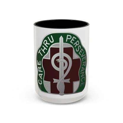 9 Hospital Center (U.S. Army) Accent Coffee Mug 15oz Black - Go Mug Yourself