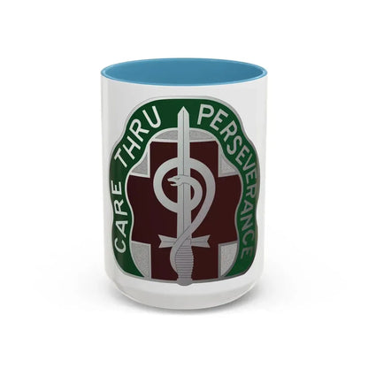 9 Hospital Center (U.S. Army) Accent Coffee Mug 15oz Light Blue - Go Mug Yourself
