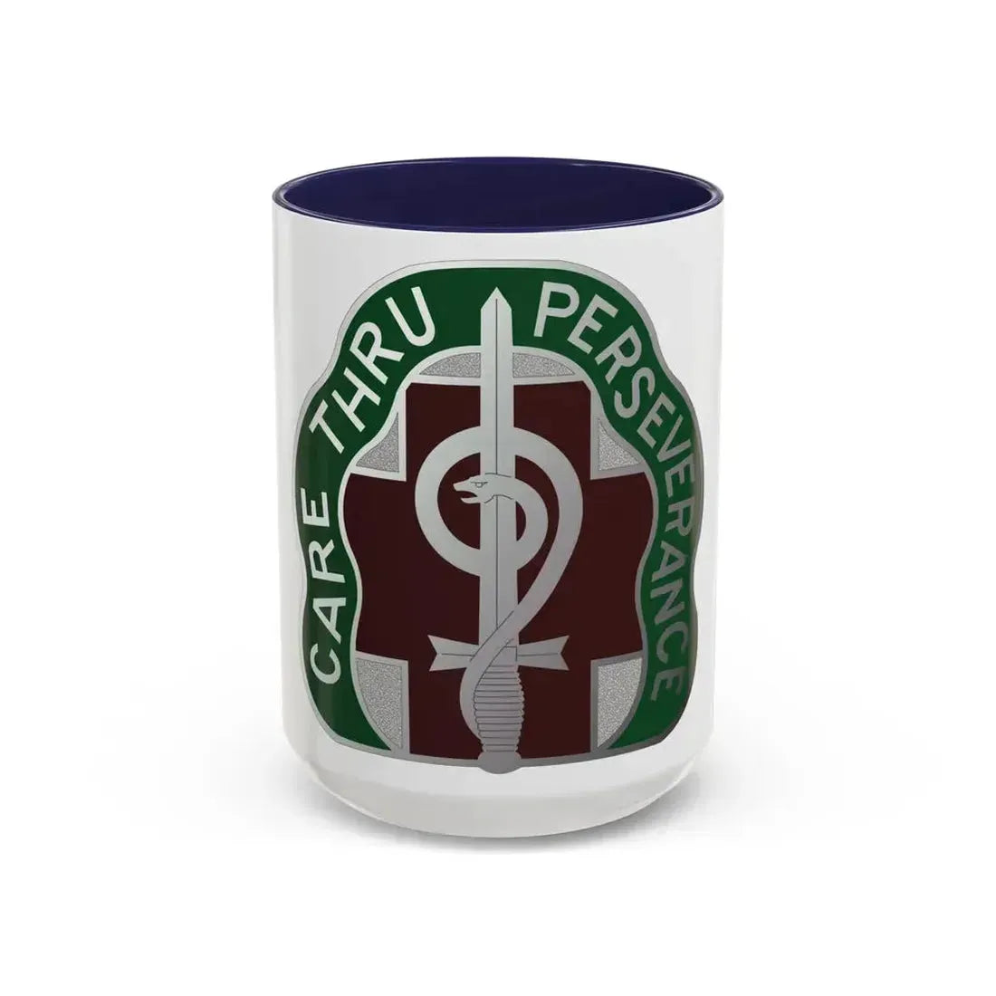 9 Hospital Center (U.S. Army) Accent Coffee Mug 15oz Navy - Go Mug Yourself