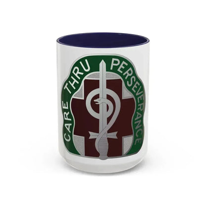9 Hospital Center (U.S. Army) Accent Coffee Mug 15oz Navy - Go Mug Yourself