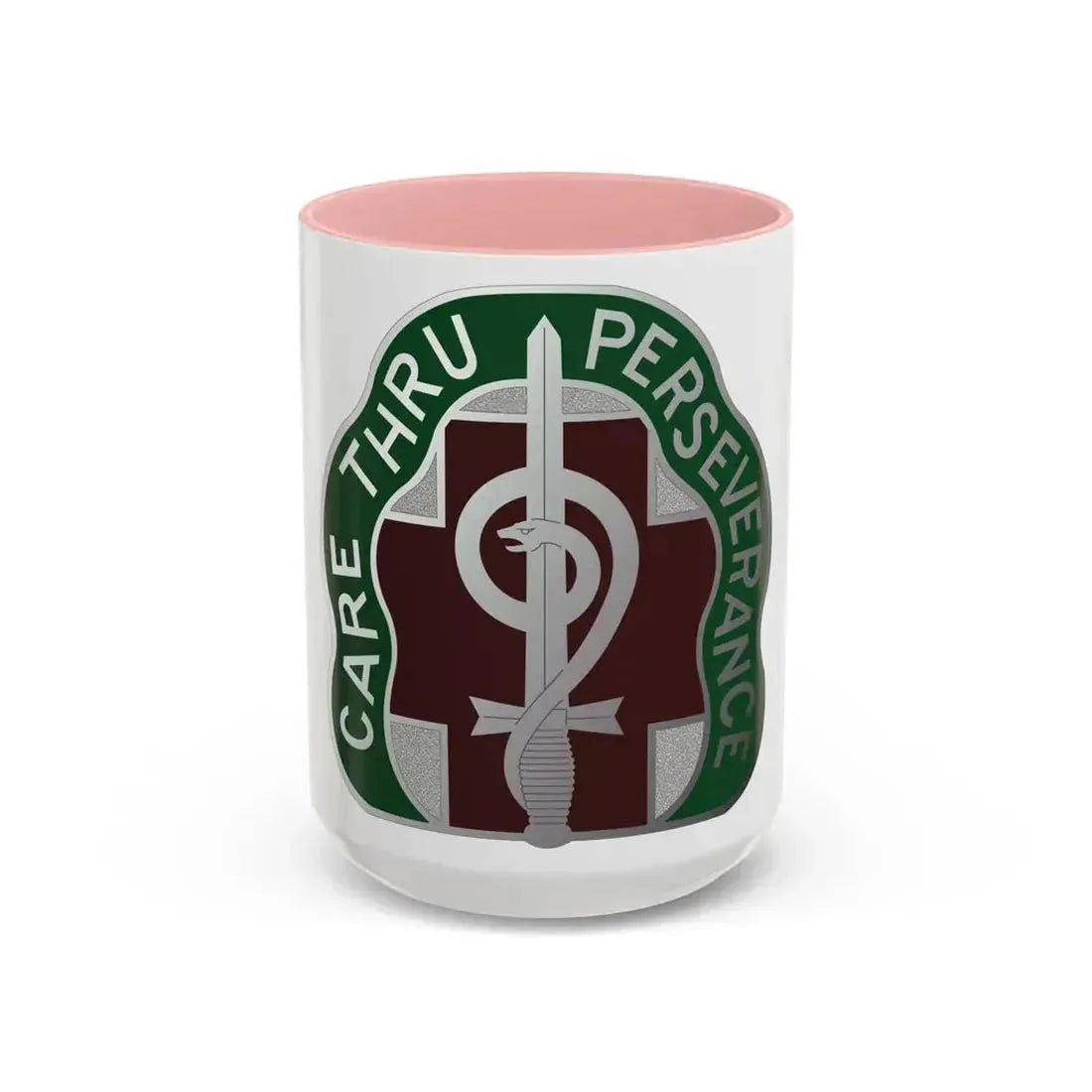 9 Hospital Center (U.S. Army) Accent Coffee Mug 15oz Pink - Go Mug Yourself