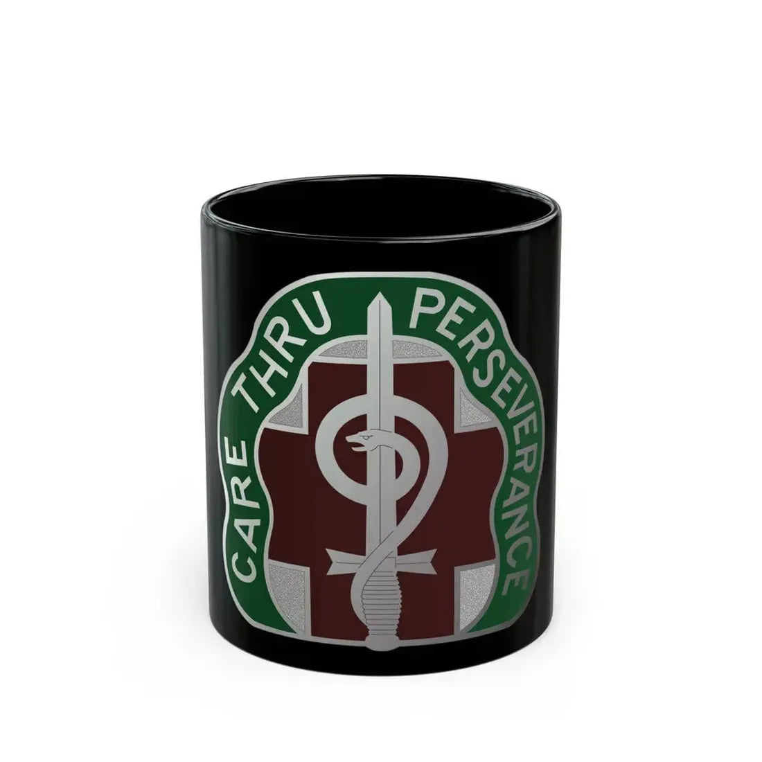 9 Hospital Center (U.S. Army) Black Coffee Mug 11oz - Go Mug Yourself