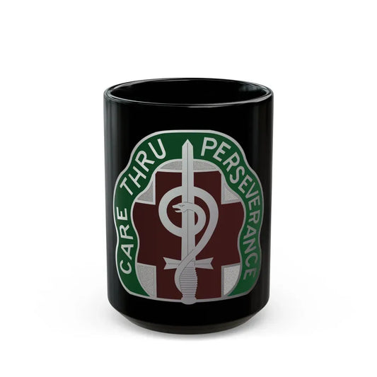 9 Hospital Center (U.S. Army) Black Coffee Mug 15oz - Go Mug Yourself