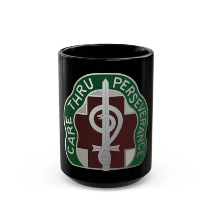 9 Hospital Center (U.S. Army) Black Coffee Mug 15oz - Go Mug Yourself