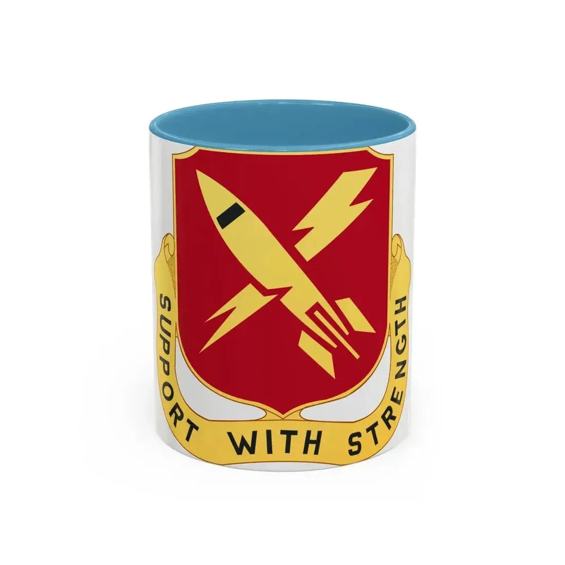 9 Maintenance Battalion (U.S. Army) Accent Coffee Mug 11oz Light Blue - Go Mug Yourself