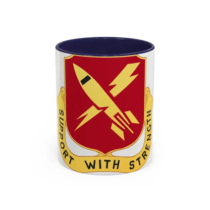 9 Maintenance Battalion (U.S. Army) Accent Coffee Mug 11oz Navy - Go Mug Yourself