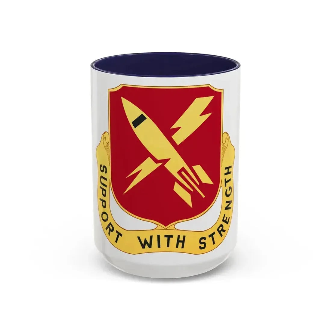 9 Maintenance Battalion (U.S. Army) Accent Coffee Mug 15oz Navy - Go Mug Yourself