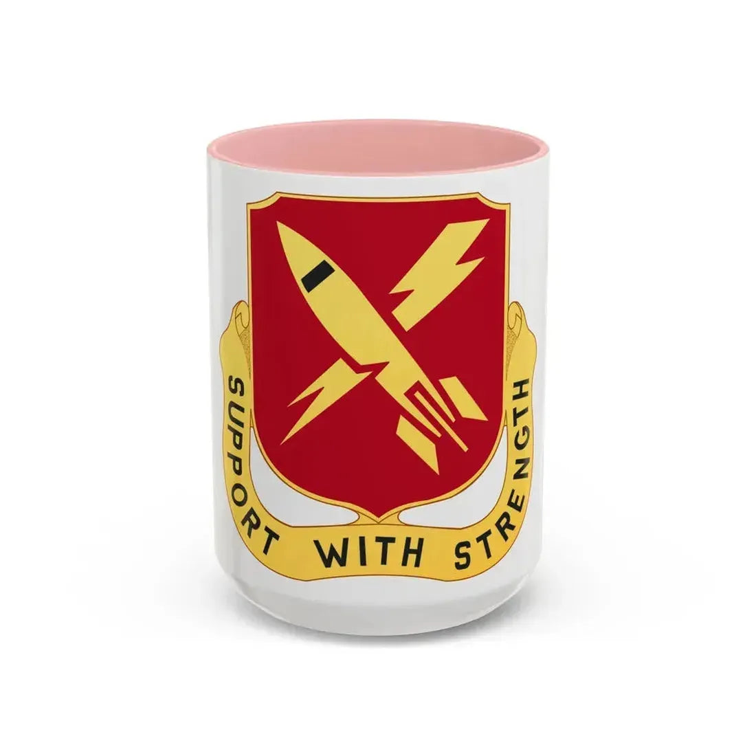 9 Maintenance Battalion (U.S. Army) Accent Coffee Mug 15oz Pink - Go Mug Yourself